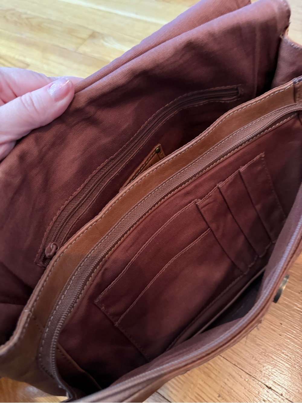 Vintage Fossil crossbody bag - Picture 6 of 7